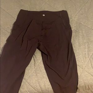 lulu lemon capri leggings